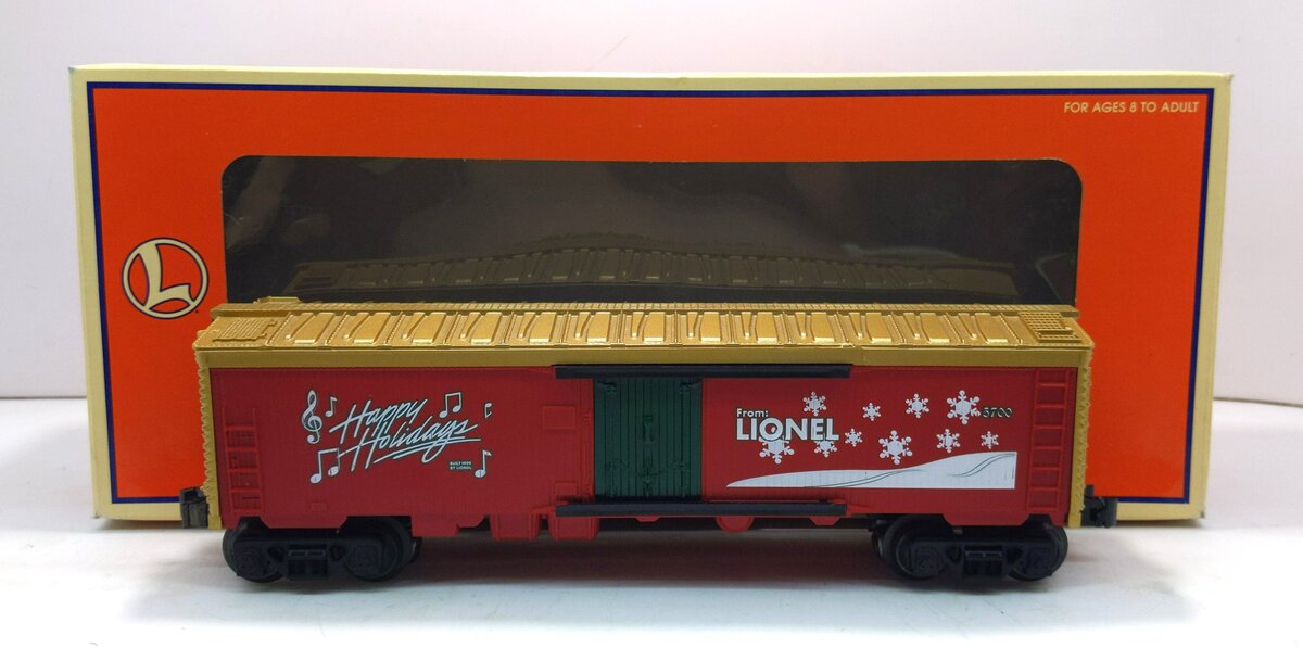 Lionel 6-16785 O Happy Holidays Music Reefer #5700 LN/Box