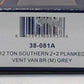 Bachmann 38-081A OO BR 12-Ton 2+2 Grey Planked Vent Van #M521144 LN/Box