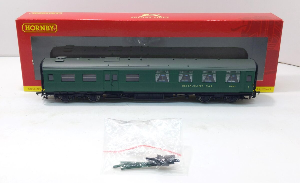 Hornby R4817A OO BR Maunsell 1st Class Kitchen/Dining Passenger Coach #S7858S