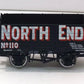 Bachmann 37-085A OO North End 7-Plank Wagon #110 LN/Box
