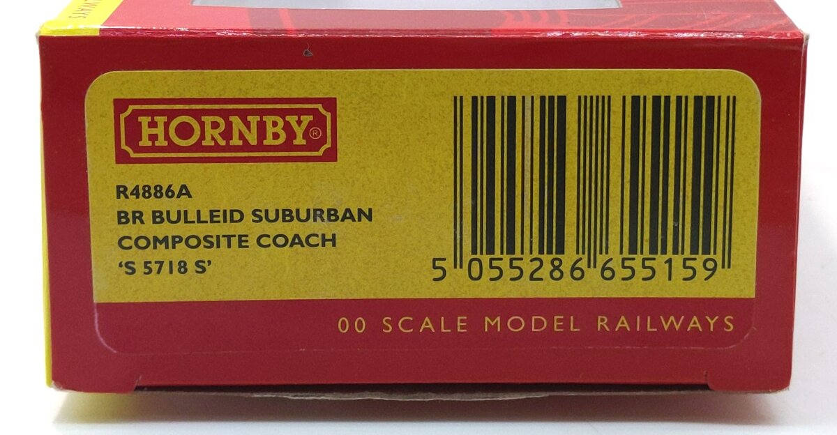 Hornby R4886A OO BR Bulleid Suburban Composite Passenger Coach #S5718S