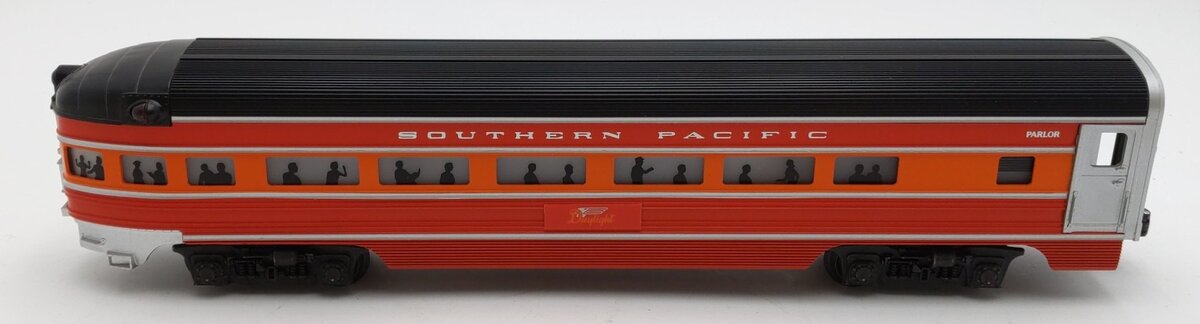 Lionel 6-9593 O Gauge Southern Pacific Daylight Aluminum Observation Car LN/Box