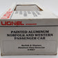Lionel 6-9567 O Gauge Norfolk & Western Aluminum Vista Dome Car #582 LN/Box