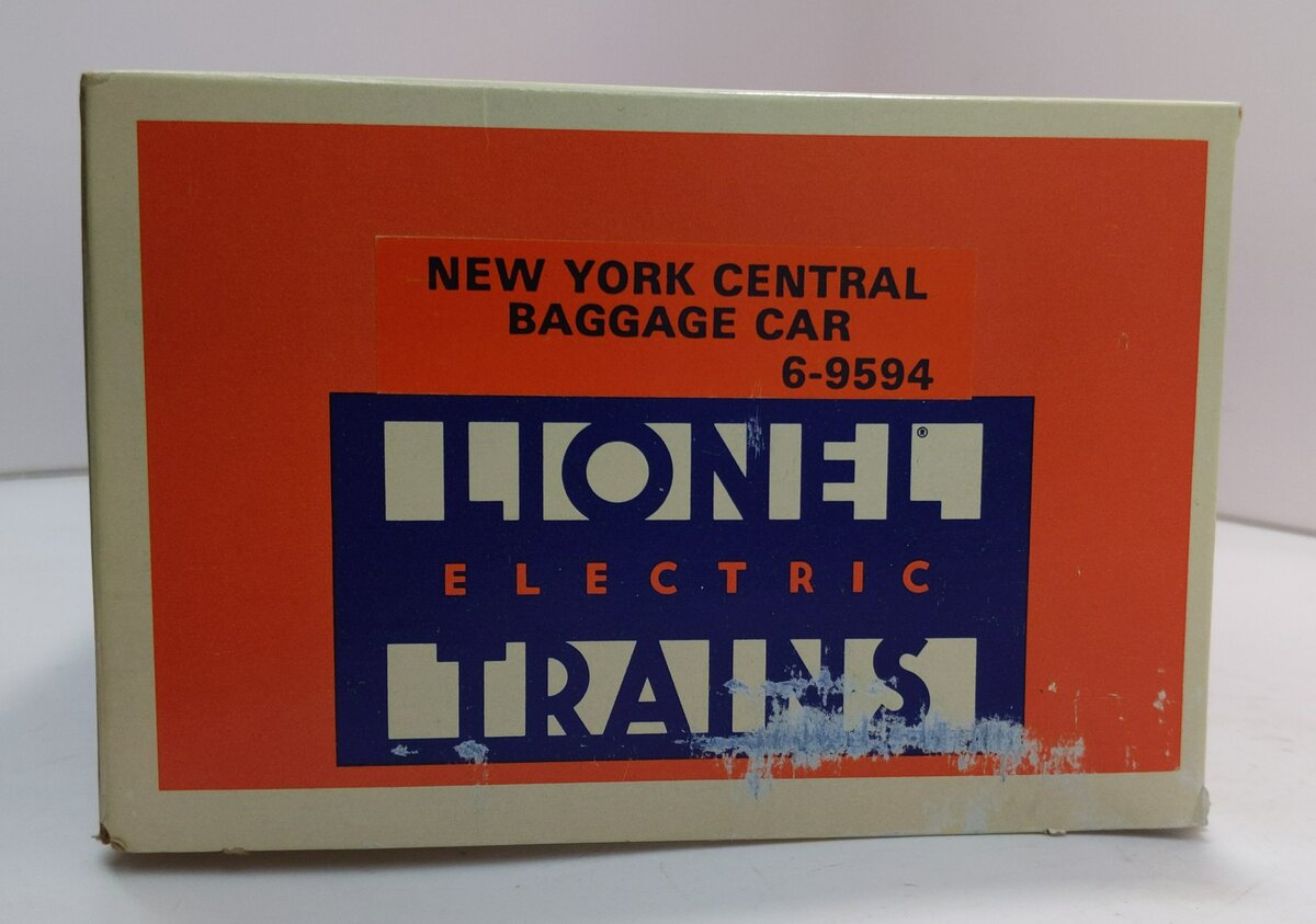 Lionel 6-9594 New York Central Aluminum Baggage Car #9594 LN/Box