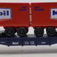 Lionel 6-19471 O Gauge Mobil Flatcar with Two Trailers LN/Box