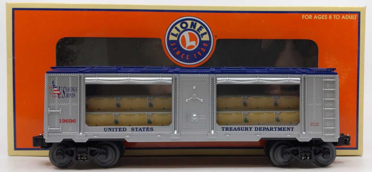 Lionel 6-19696 O Gauge US Savings Bond Car LN/Box