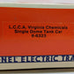 Lionel 6-6323 O Gauge LCCA Virginia Chemicals Single Dome Tank Car LN/Box