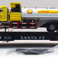 Menards 279-3876 O Gauge ATSF Long Flatcar with Shell Truck