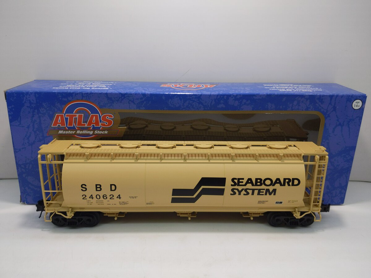 Atlas 20004371 HO Seaboard System 3-Bay Cylindrical Hopper #240624