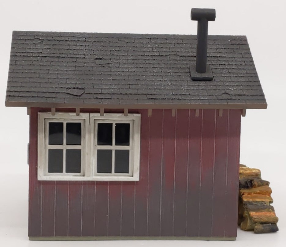 Woodland Scenics BR5857 O Scale Built-&-Ready Work Shed Building