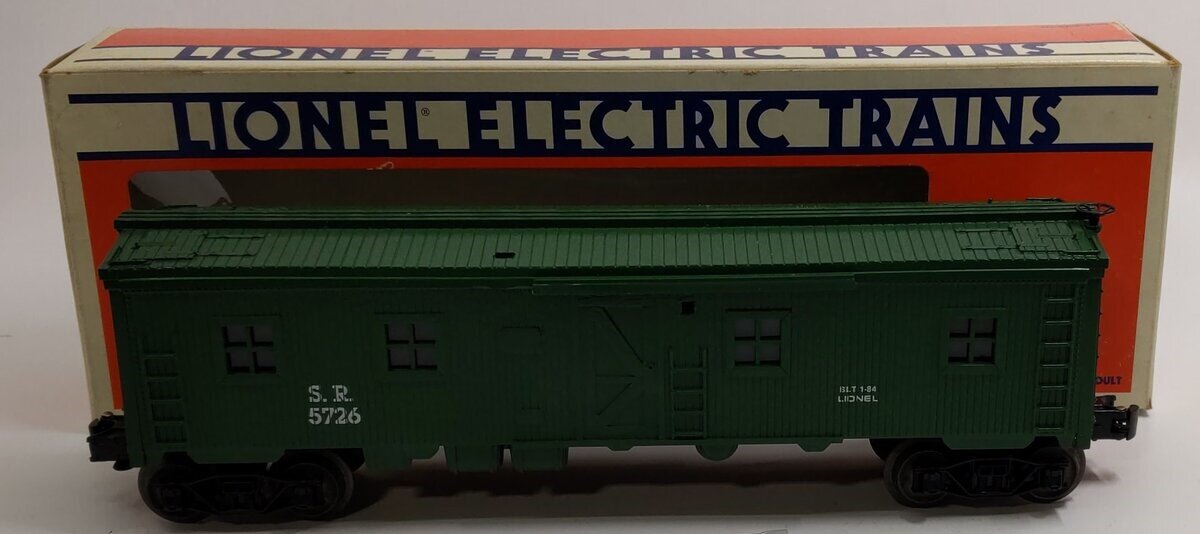 Lionel 6-5726 O Gauge Southern Bunk Car with Illumination #5726