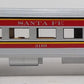 MTH 30-6103-3 O Gauge Santa Fe Streamlined Observation Car #3199 EX/Box