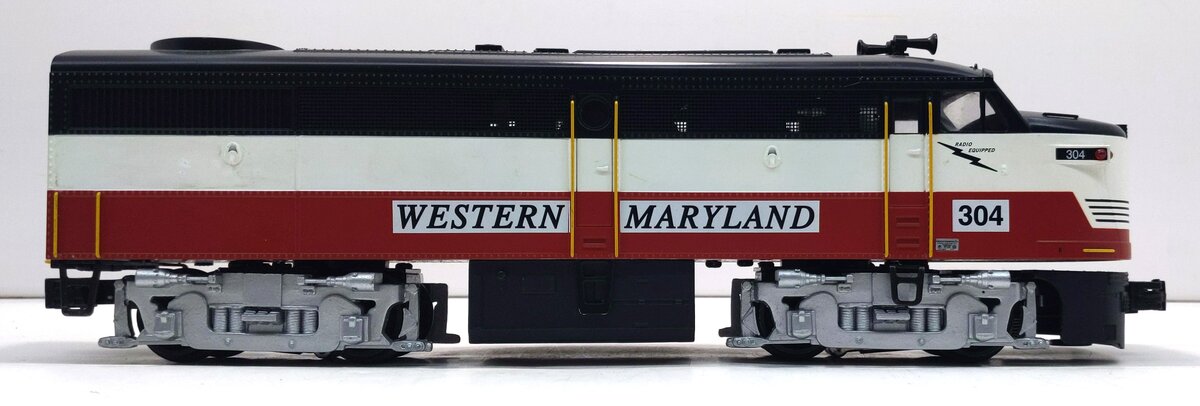 Williams FA-3010 Western Maryland FA-1 Diesel Locomotive #304 LN