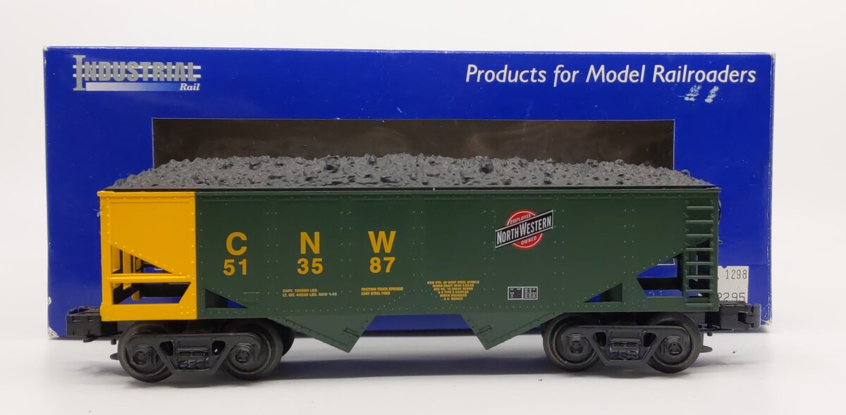 Industrial Rail 4004 O Chicago & North Western Hopper #513587 EX/Box