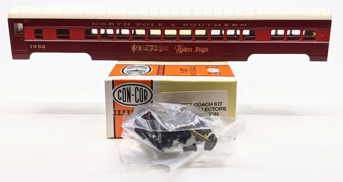 Con-Cor 0001-008715 HO Scale North Pole and Southern "Silent Night" Year: 1992