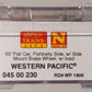 Micro-Trains 04500230 N Western Pacific 50' Fishbelly Side Flatcar #1906