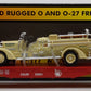 MTH 30-76273 O Gauge Jersey Central Flatcar with Cream Fire Truck #92661