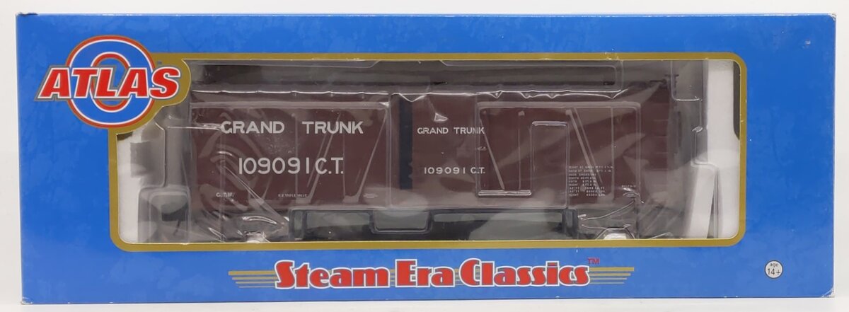 Atlas 8328 O Gauge Grand Trunk USRA Double Sheathed Boxcar #109091 (3-Rail)