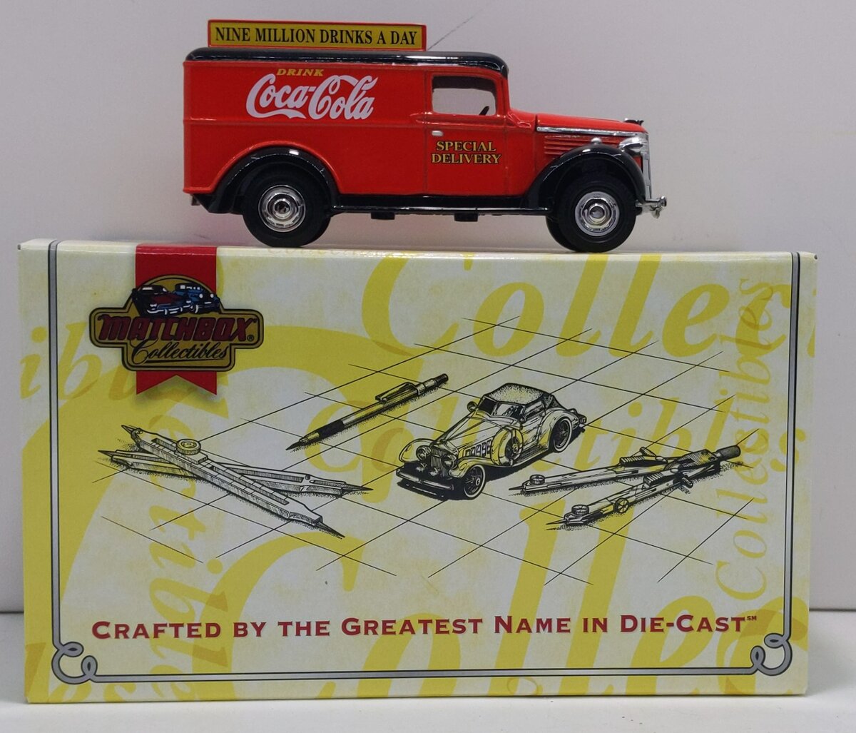 Matchbox YPC02-M 1:43 Scale Coca-Cola 1937 GMC Van