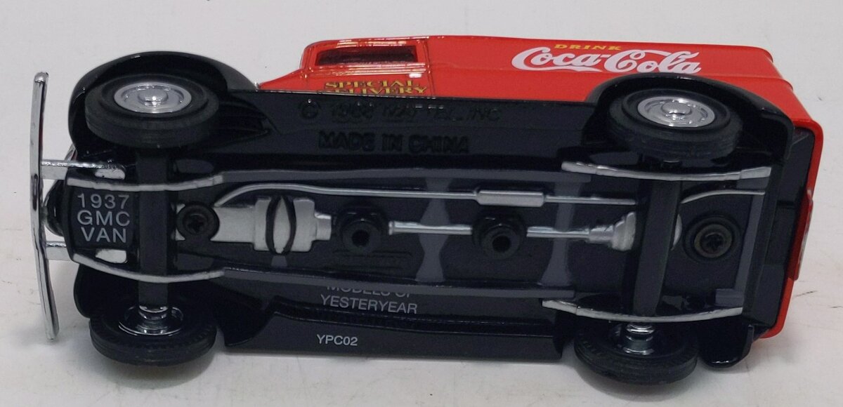 Matchbox YPC02-M 1:43 Scale Coca-Cola 1937 GMC Van