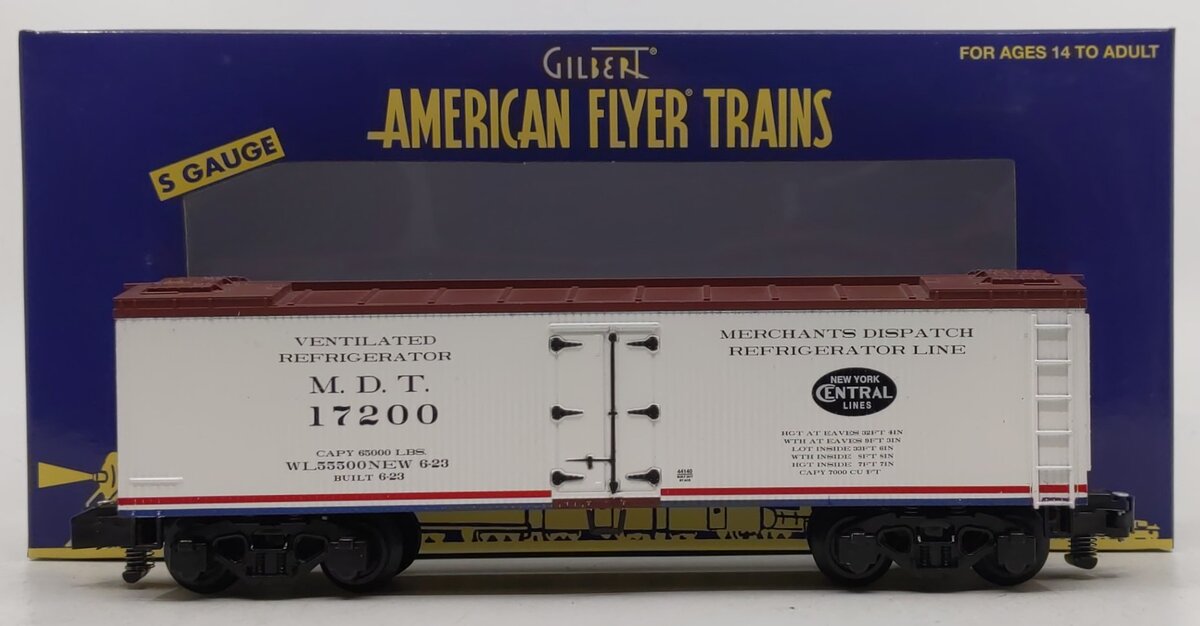 American Flyer 6-44140 S Gauge Merchants Despatch Woodside Reefer #17200 NIB
