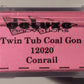 Deluxe Innovations 12020 N Scale Conrail Twin Tub Coal Gondola #504114
