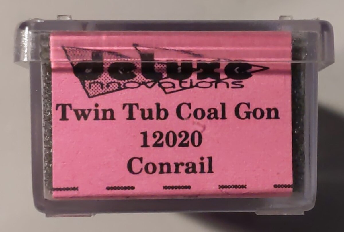 Deluxe Innovations 12020 N Scale Conrail Twin Tub Coal Gondola #504114