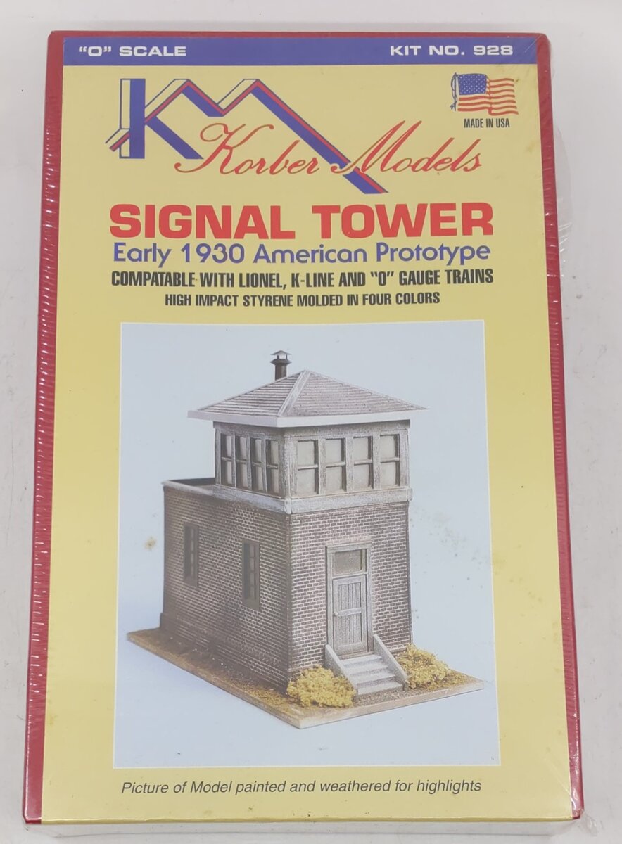Korber 928 O Scale Early 30 American Offset Signal Tower Kit