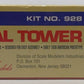 Korber 928 O Scale Early 30 American Offset Signal Tower Kit