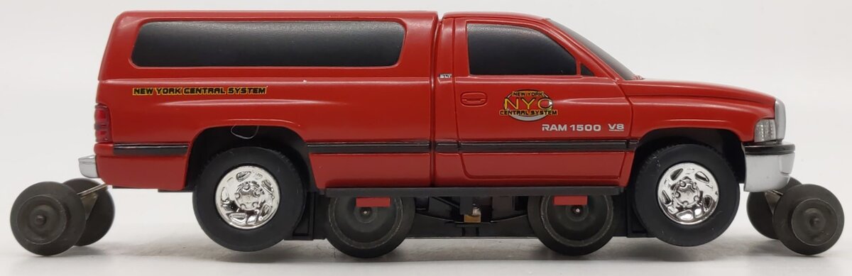 Lionel 6-18436 O Gauge New York Central Dodge Ram Track Inspection Truck EX/Box
