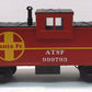 MTH 20-9105 O Gauge Santa Fe Extended Vision Caboose #999793 LN/Box