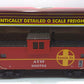 MTH 20-9105 O Gauge Santa Fe Extended Vision Caboose #999793 LN/Box