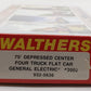 Walthers 932-5636 HO GE 75' Depressed Center Four Truck Flat Car Road # 2002 Kit