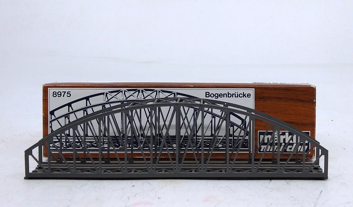 Marklin 8975 Z Scale 8-13/16" Arched Bridge