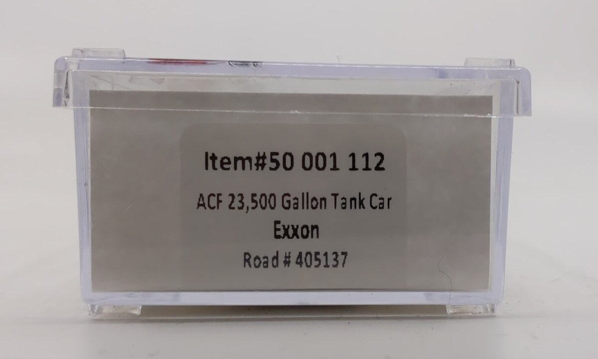 Atlas 50001112 N Scale Exxon 23.5K Tank Car #405137