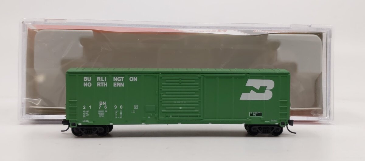 InterMountain 67504-16 N Scale Burlington Northern Boxcar #217690 LN/Box