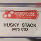 Roundhouse 8475 N Scale CSX Intermodal Husky Stack Car #620525 NIB