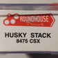 Roundhouse 8475 N Scale CSX Intermodal Husky Stack Car #620519 NIB
