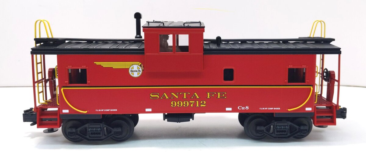 MTH 20-91051 O Santa Fe Extended Vision Illuminated Caboose #999712 NIB