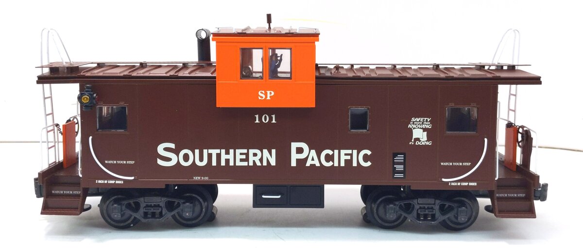 K-Line K613-2031 O Southern Pacific Extended Vision Illuminated Caboose #101 NIB