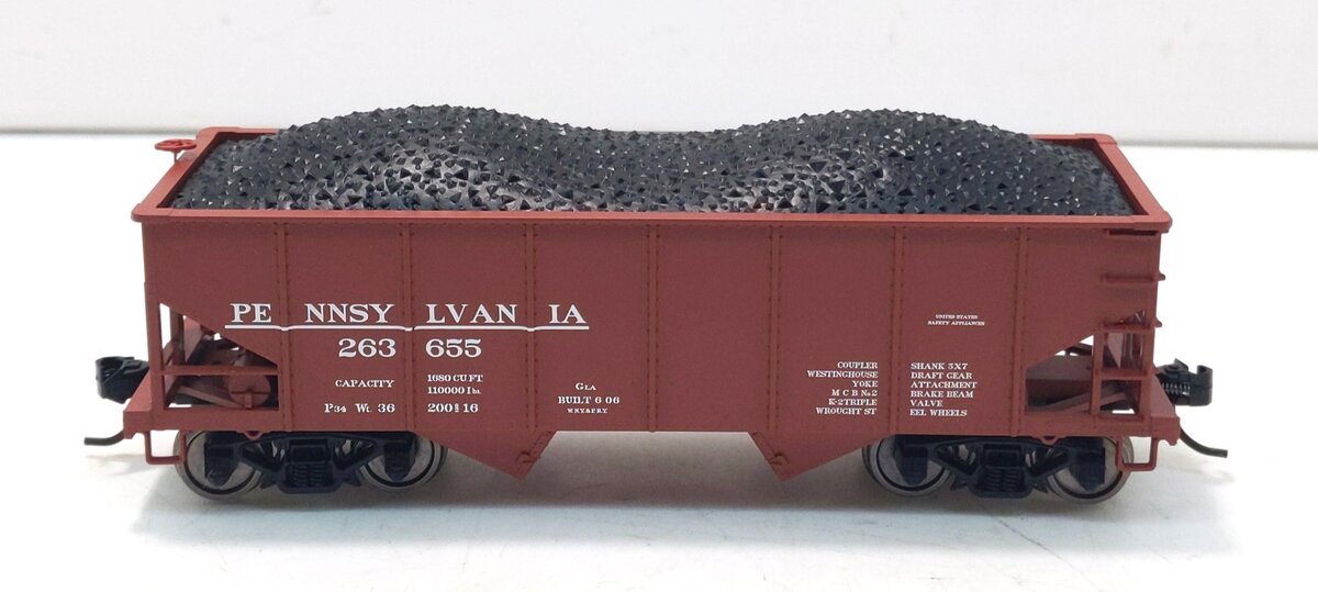 Bowser 42640 HO Pennsylvania GLa 2-Bay Hopper Car #263655