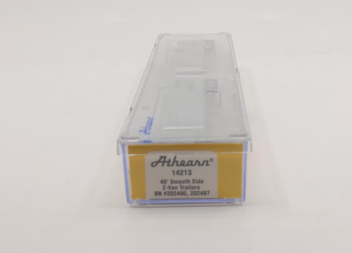 Athearn 14213 N Burlington Northern 40' Fruehauf Trailer #1 (2)