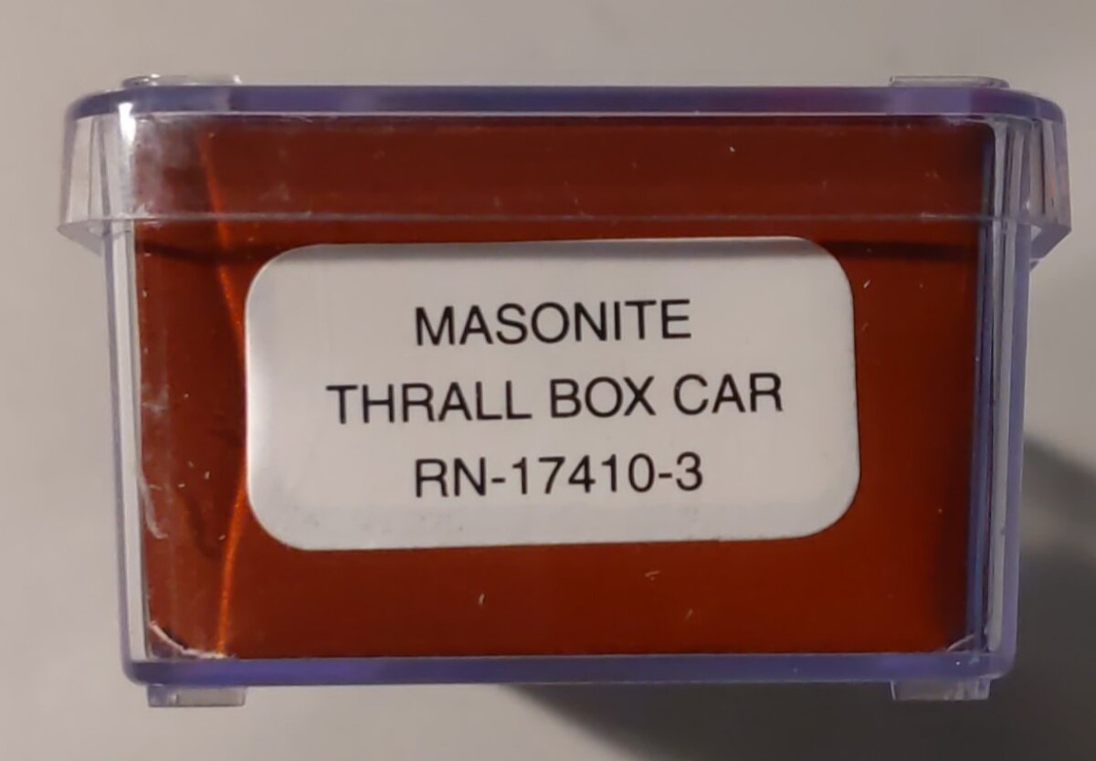 Red Caboose 17410-3 N Scale Masonite Thrall Boxcar #2002 LN/Box