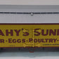 Atlas 9069-1 "O-Scale" Cudahy's Sunlight 36' Wood Reefer Car #8742 - (2-Rail)