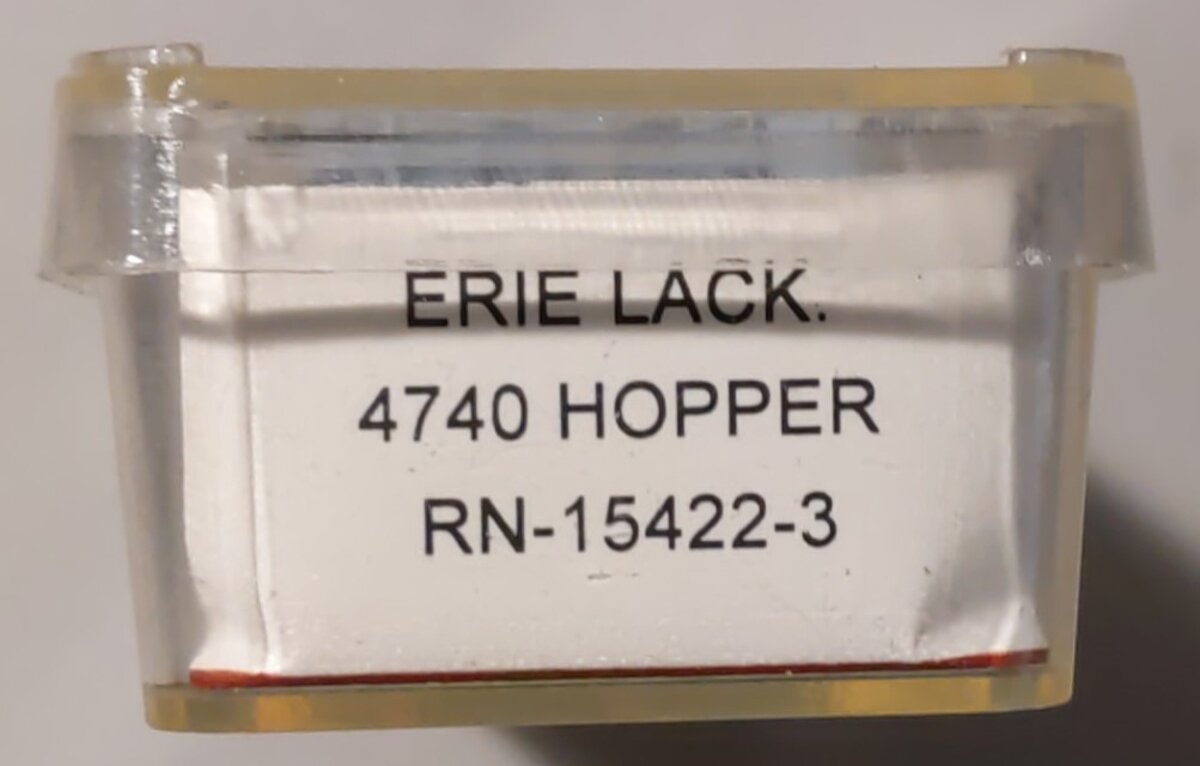 Red Caboose RN-15422-3 N Scale Erie Lackawanna 4740 Hopper #20193 LN/Box