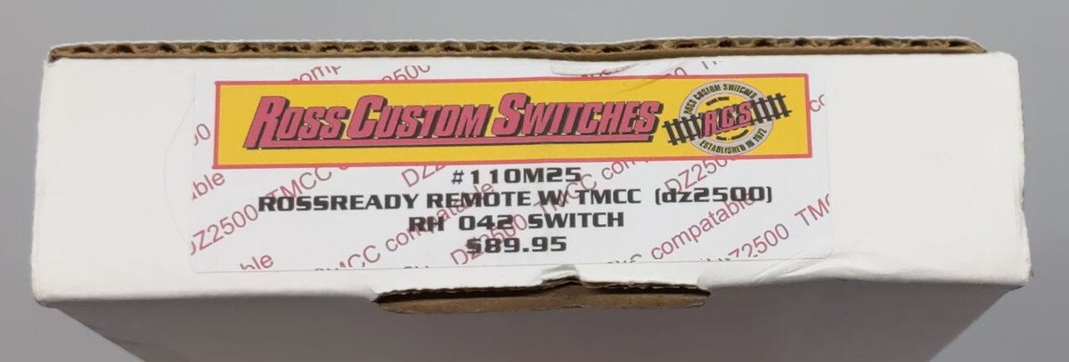 Ross 110M25 O Gauge RH 042 Remote Switch w/ TMCC (dz2500) MT/Box