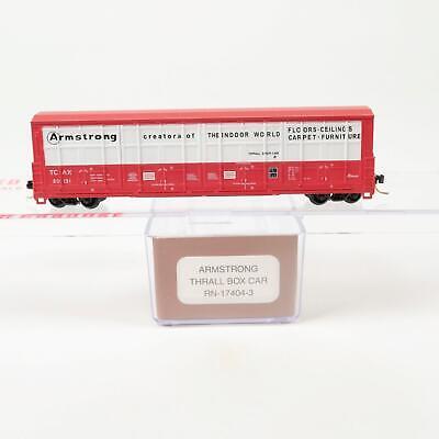 Red Caboose 17404-3 N Scale Armstrong Thrall Boxcar #20131 LN/Box