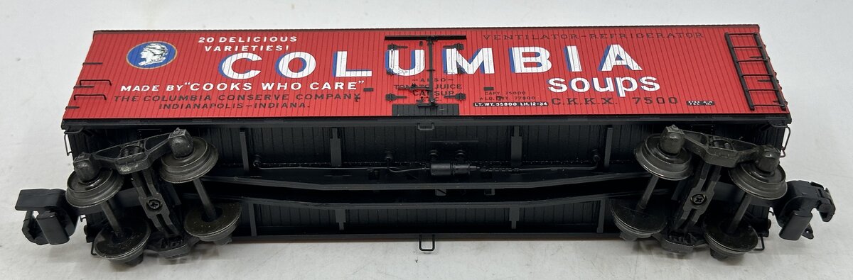 S-Helper 01272 S Scale Columbia Soups C.K.K.X  Refrigerated Boxcar #7500 LN/Box