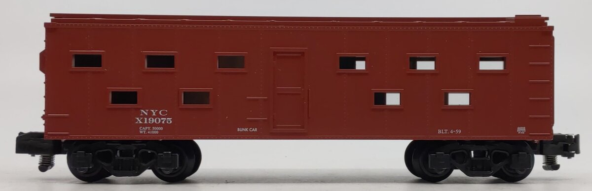 American Flyer 6-44033 S Gauge New York Central Bunk Car #x19075 NIB