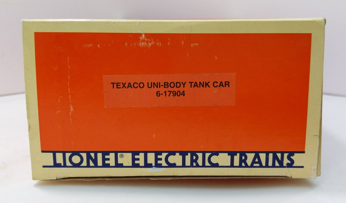 Lionel 6-17904 O Gauge Texaco Unibody Tank Car #17904 LN/Box